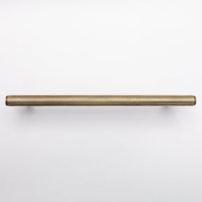 Solid Brass Knurled Kitchen Pull Handles & Knobs - Antique Brass - Brass bee