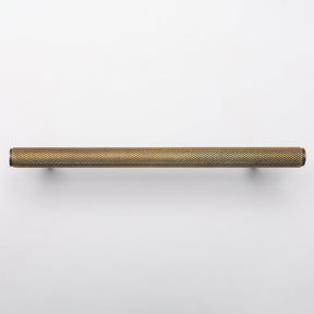 Solid Brass Knurled Kitchen Pull Handles & Knobs - Antique Brass - Brass bee