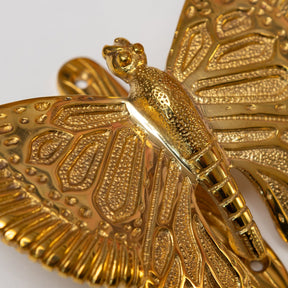 Brass Butterfly Door Knocker - Brass Finish - Brass bee