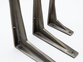 Antique Brass Shelf Brackets - Heavy Duty Solid Brass - Brass bee