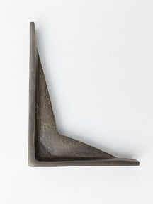 Antique Brass Shelf Brackets - Heavy Duty Solid Brass - Brass bee
