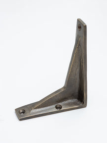 Antique Brass Shelf Brackets - Heavy Duty Solid Brass - Brass bee