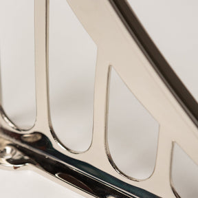 Solid Brass Morpeth Shelf Brackets - Nickel - Brass bee