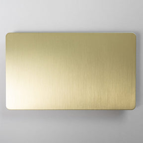 Foundry Series Knurled Toggle Switches and Sockets – Satin Brass - Brass bee