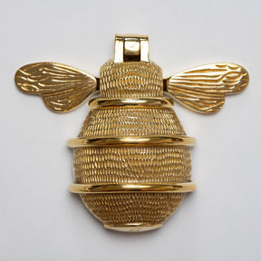 Solid Brass Queen Bee Door Knockers - Premium Size - Brass bee