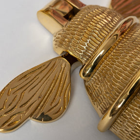 Solid Brass Queen Bee Door Knockers - Premium Size - Brass bee
