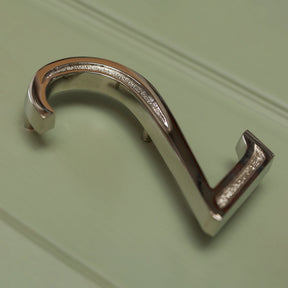 Premium Floating Engraved House Numbers in Nickel Finish 0-9 - Brass bee