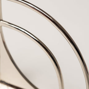 Solid Brass Castle Shelf Brackets - Nickel - Brass bee