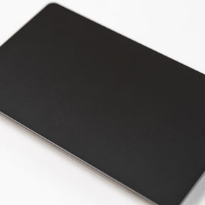 Matte Black Switches and Sockets - Straight Knurled Design - Brass bee