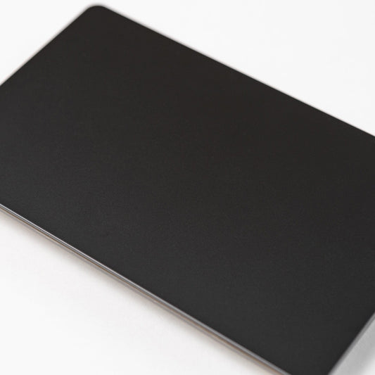 Blank Plate 146x88mm in Black – Brass Bee