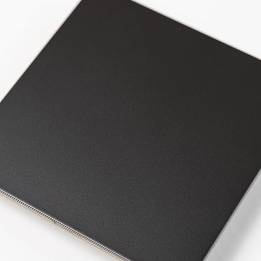 Blank Plate 86x86mm in Black – Brass Bee