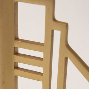 Solid Brass Camden Shelf Brackets - Satin Brass - Brass bee