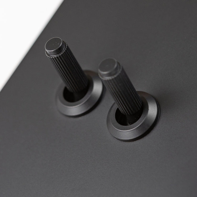 Matte Black Switches and Sockets - B Series