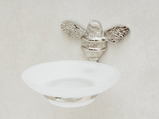 Brass bee Soap dish with Bee - Brass bee