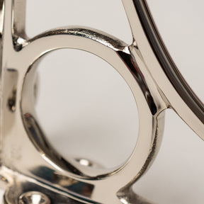 Solid Brass Caraxes Shelf Brackets - Nickel - Brass bee