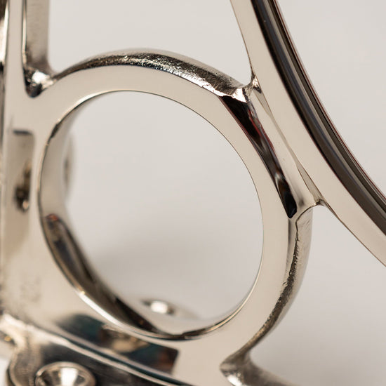 Solid Brass Caraxes Shelf Brackets - Nickel - Brass bee