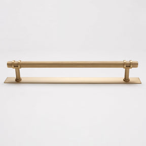 Solid Brass Knurled Kitchen Pull Handles & Knobs - Brass bee
