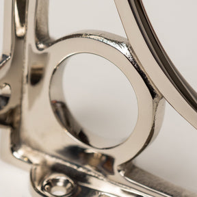 Solid Brass Caraxes Shelf Brackets - Nickel - Brass bee