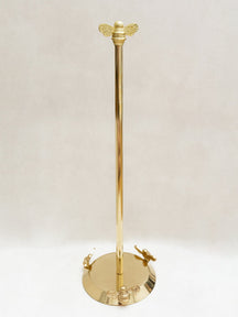 Brass bee Toilet Roll stand with 3 bee - Brass bee