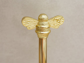Brass bee Toilet Roll stand with 3 bee - Brass bee