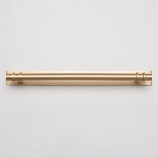 Solid Brass Plain Kitchen Pull Handles & Knobs - Brass bee