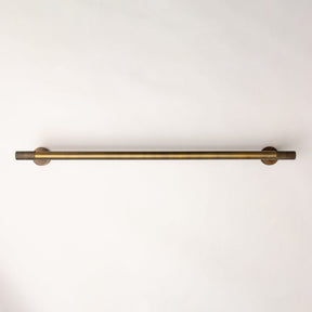 Antique Brass Finish Knurled Bathroom Accessory Range - Brass bee