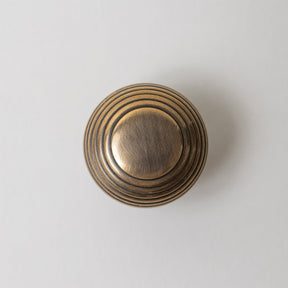 Solid Brass Kitchen Beehive Cabinet Knobs 30mm - Brass bee