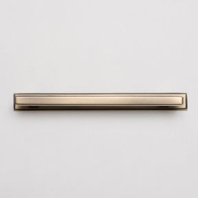 Solid Brass Art Deco Kitchen Pull Handles & Knobs with Backplates - Antique Brass Finish - Brass bee
