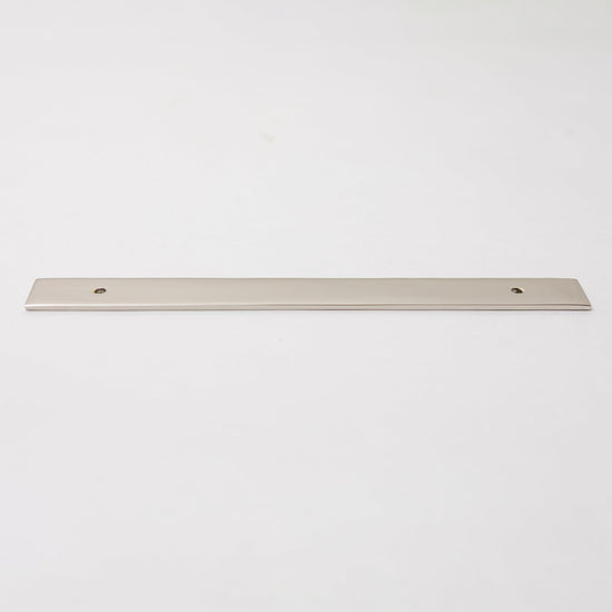 Solid Brass Straight Knurled Kitchen Pull Handles & Knobs - Polished Nickel Finish - Brass bee