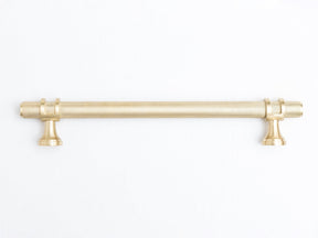 Solid Brass Knurled Kitchen Pull Handles & Knobs - Brass bee