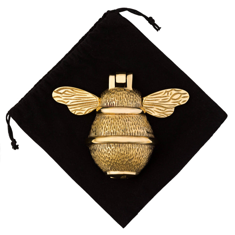 Brass Bumble Bee Door Knocker - Brass Finish - Brass bee