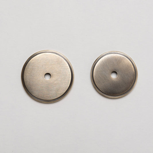 Solid Brass Knurled Kitchen Pull Handles & Knobs - Antique Brass - Brass bee