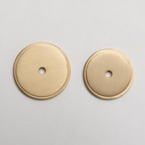 Solid Brass Knurled Kitchen Pull Handles & Knobs - Brass bee