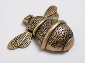 Iron Bee Door Knockers - Brass bee