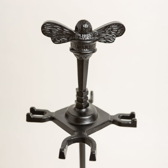 Brass Fireside Companion Set with Bee Knobs - Brass bee