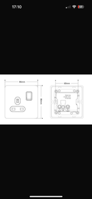 Satin Brass Switches and Sockets - J Series - Brass bee