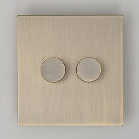 Antique Brass Switches and Sockets - J Series - Brass bee