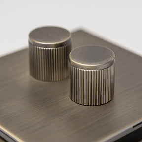 Antique Brass Switches and Sockets - J Series - Brass bee