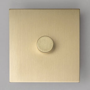 Satin Brass Switches and Sockets - J Series - Brass bee