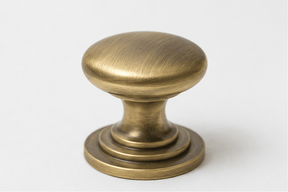 Solid Brass Victorian Kitchen Cabinet Knobs - Brass bee