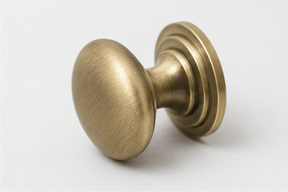 Solid Brass Victorian Kitchen Cabinet Knobs - Brass bee