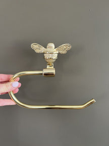 Brass bee Toilet Roll Holder - Brass bee