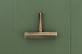 CARDER Solid Brass Hexagonal Pull Handles & Knobs - Antique Brass - Brass bee