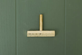 BOMBUS Solid Brass Hexagonal Hammered Pull Handles & Knobs - Polished Brass - Brass bee