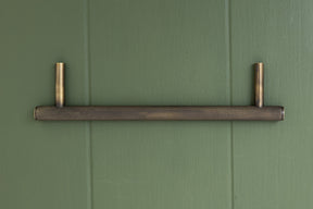 APIDAE Solid Brass Knurled Pull Handles & Knobs - Antique Brass - Brass bee