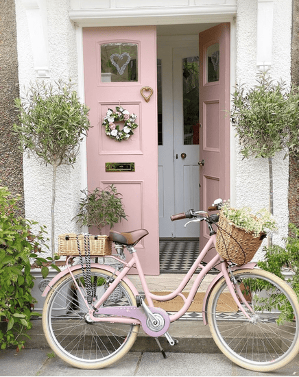 Brass Love Heart Door Knocker - Brass Finish - Brass bee