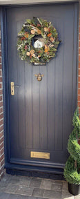 Brass Bumble Bee Door Knocker - Pewter Finish - Brass bee