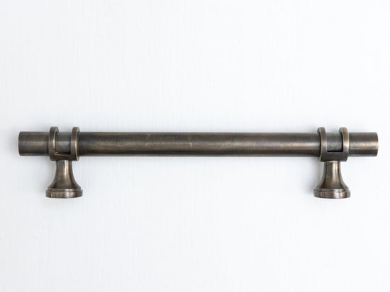 Solid Brass Plain Kitchen Pull Handles & Knobs - Brass bee