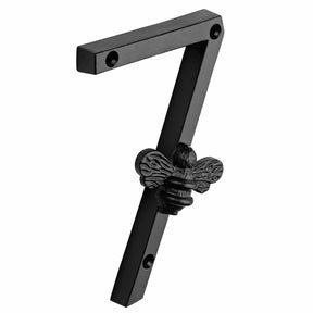 Brass bee Premium House Numbers with Bee in Black Finish 0-9 - Brass bee