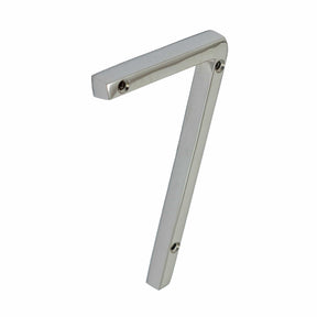 Brass bee Premium House Numbers in Nickel Finish 0-9 - 5 Inch - Brass bee
